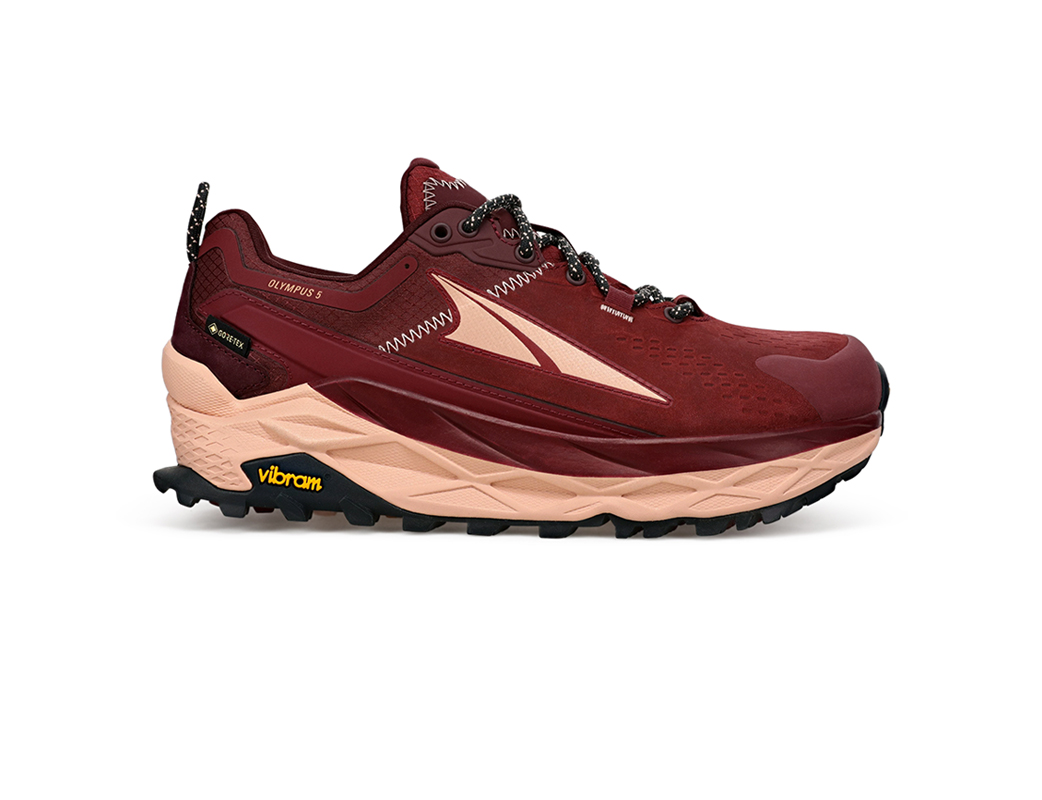 SCARPA ALTRA RUNNING OLYMPUS 5 HIKE LOW GORE-TEX DONNA MAROON