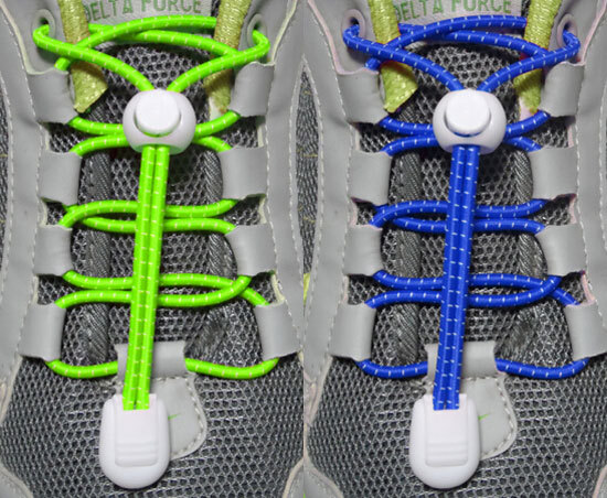 LACCI ELASTICI PER SCARPE RUNNING , Accessori running