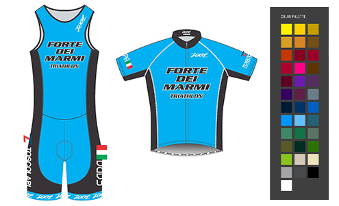 Abbigliamento Personalizzato per squadre e Team di Triathlon, Bici, Running, Corsa e Ciclismo