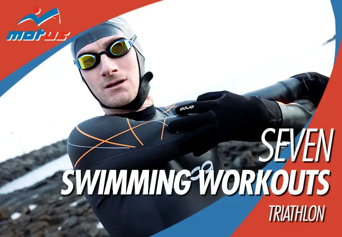 Sept séances d'entraînement de natation triathlon gratuites dans un format que vous pouvez imprimer et coller au bout de votre couloir.