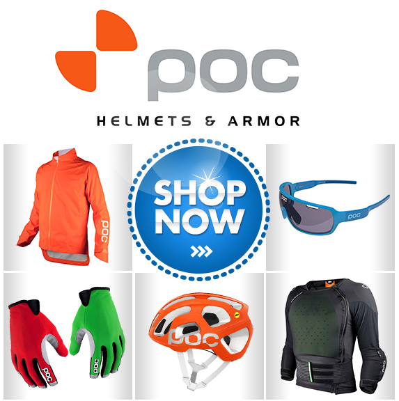vendita online casco e abbigliamento e occhiali da ciclismo POC, protezioni e ginocchiere 